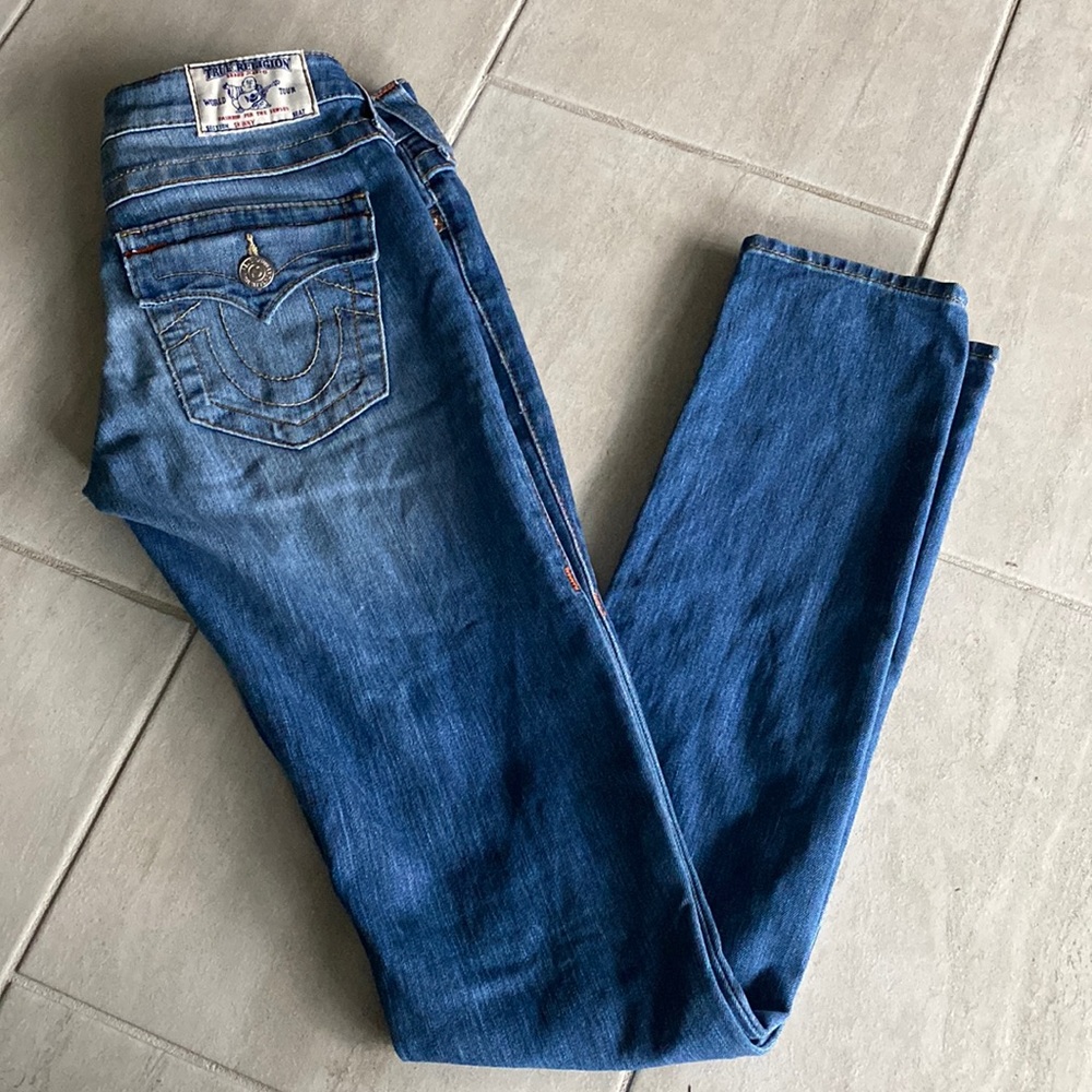 Y2K True Religion Straight Leg Jeans